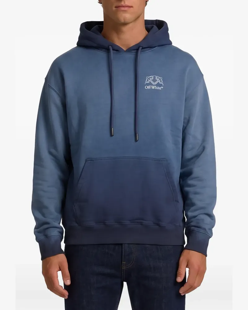 OFF-WHITE Offline Half Arrow hoodie - Blau Blau