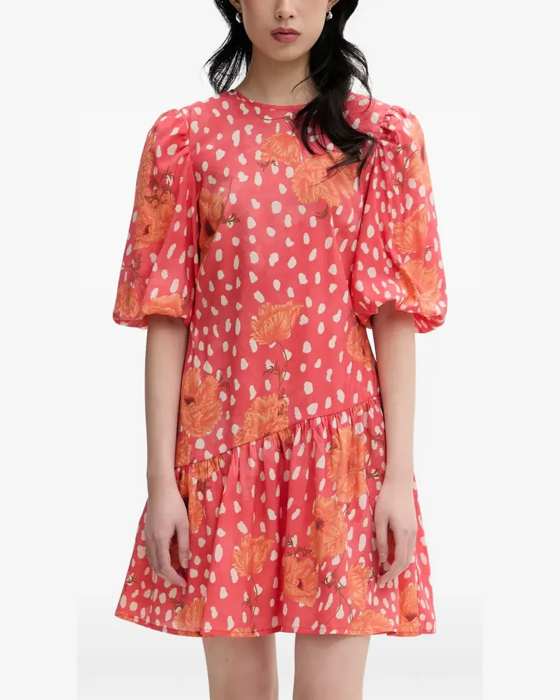 Never Fully Dressed Petite Poppy Minikleid - Rosa Rosa