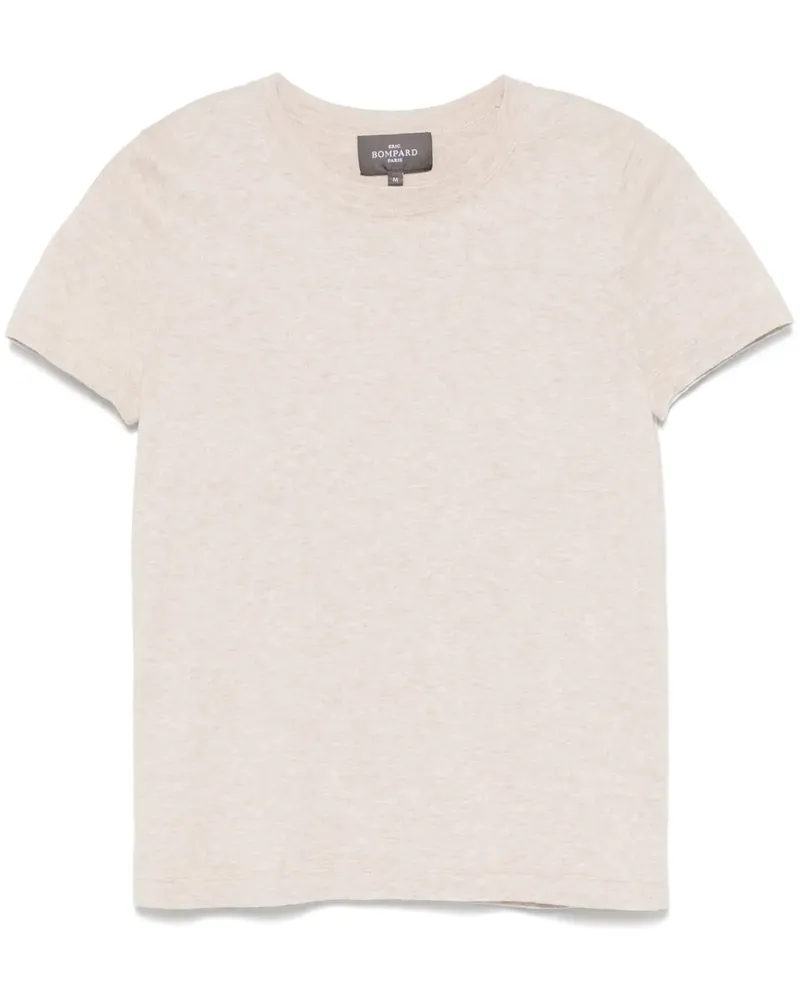Eric Bompard Fein gestricktes T-Shirt - Nude Nude