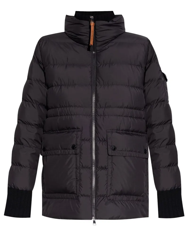 Moncler Baux Daunenjacke - Schwarz Schwarz
