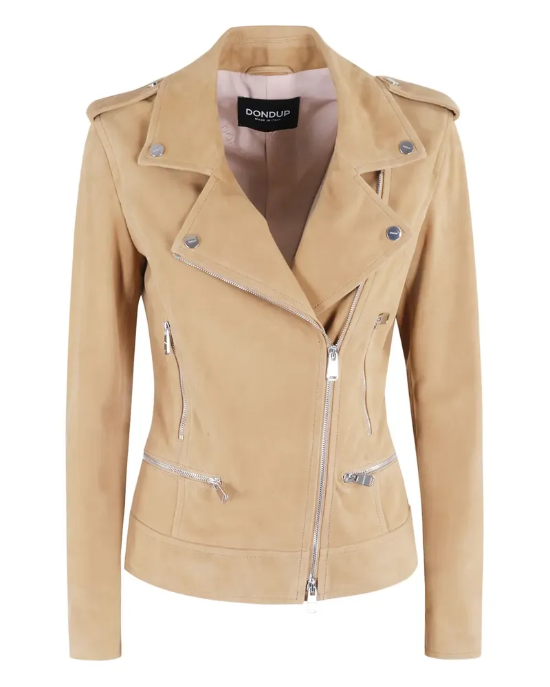 Dondup Jacke aus Wildleder - Nude Nude