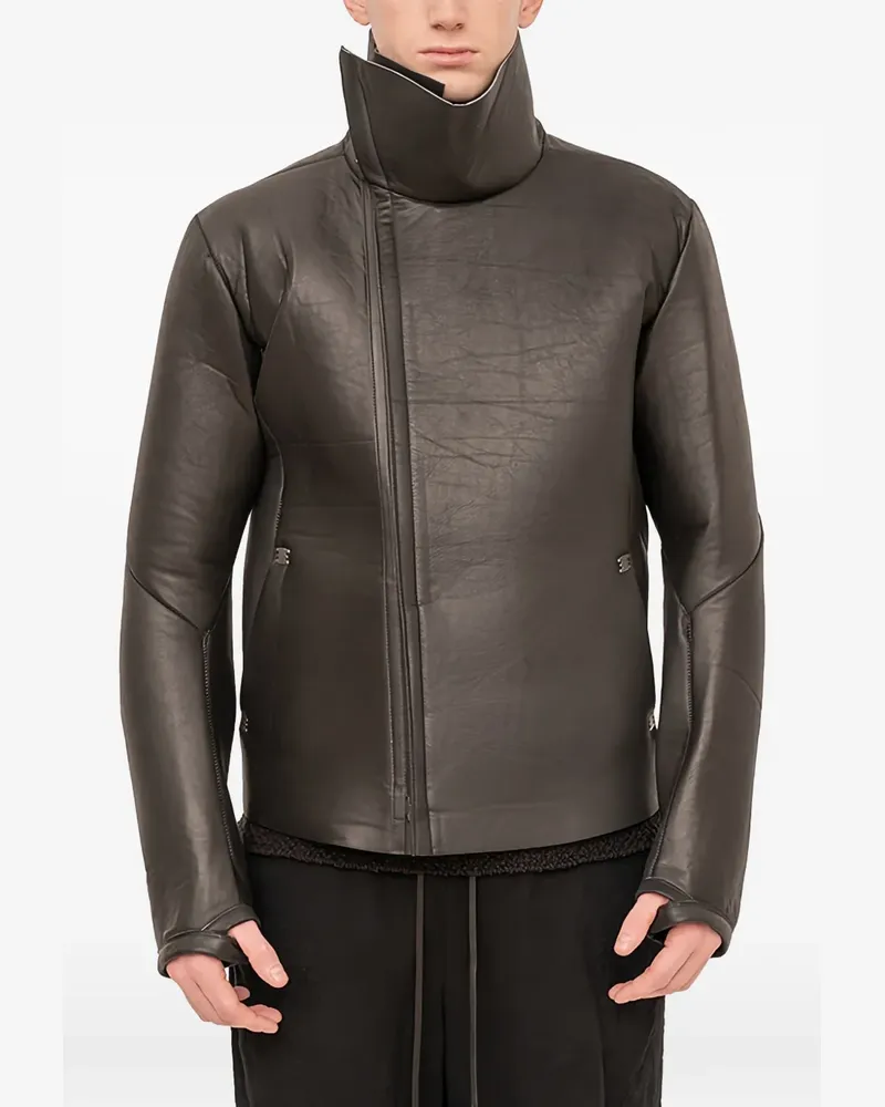 Isaac Sellam Imparable high-neck zip-up jacket - Schwarz Schwarz
