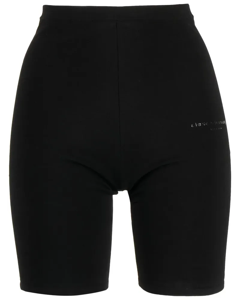 Alexander Wang Shorts mit elastischem Bund - Schwarz Schwarz