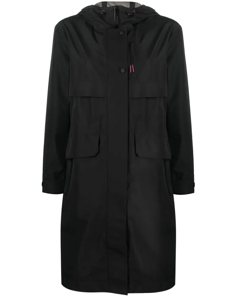 Woolrich Gore-Tex Parka mit Kapuze - Schwarz Schwarz