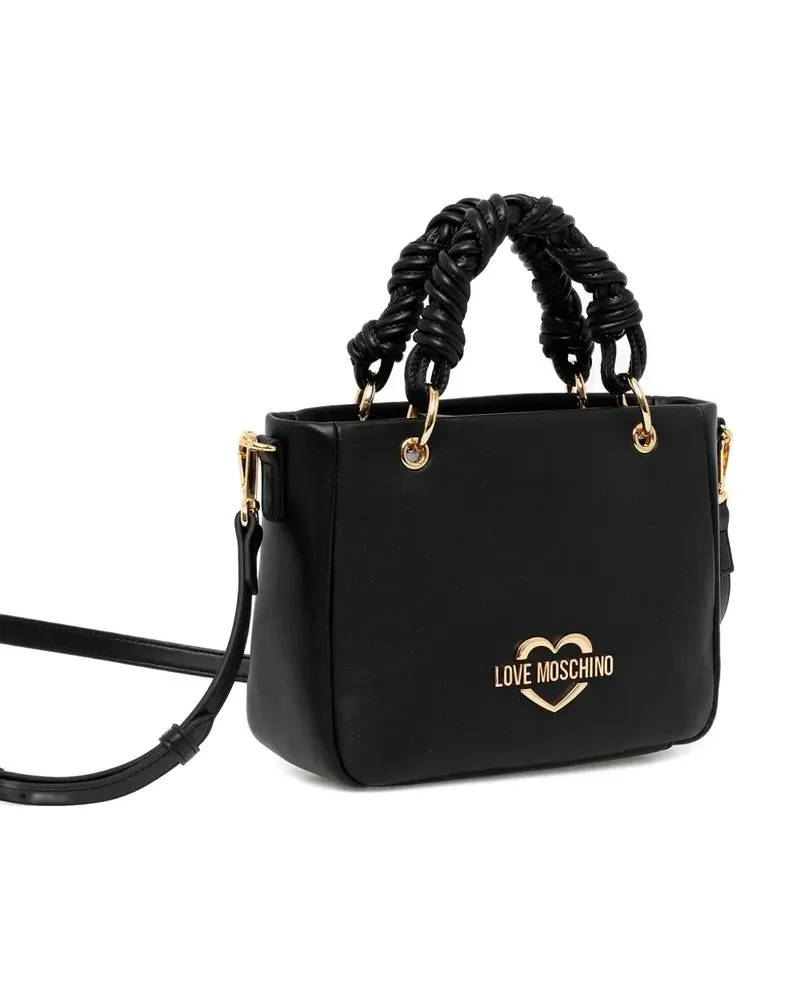 Moschino Klassische Handtasche - Schwarz Schwarz