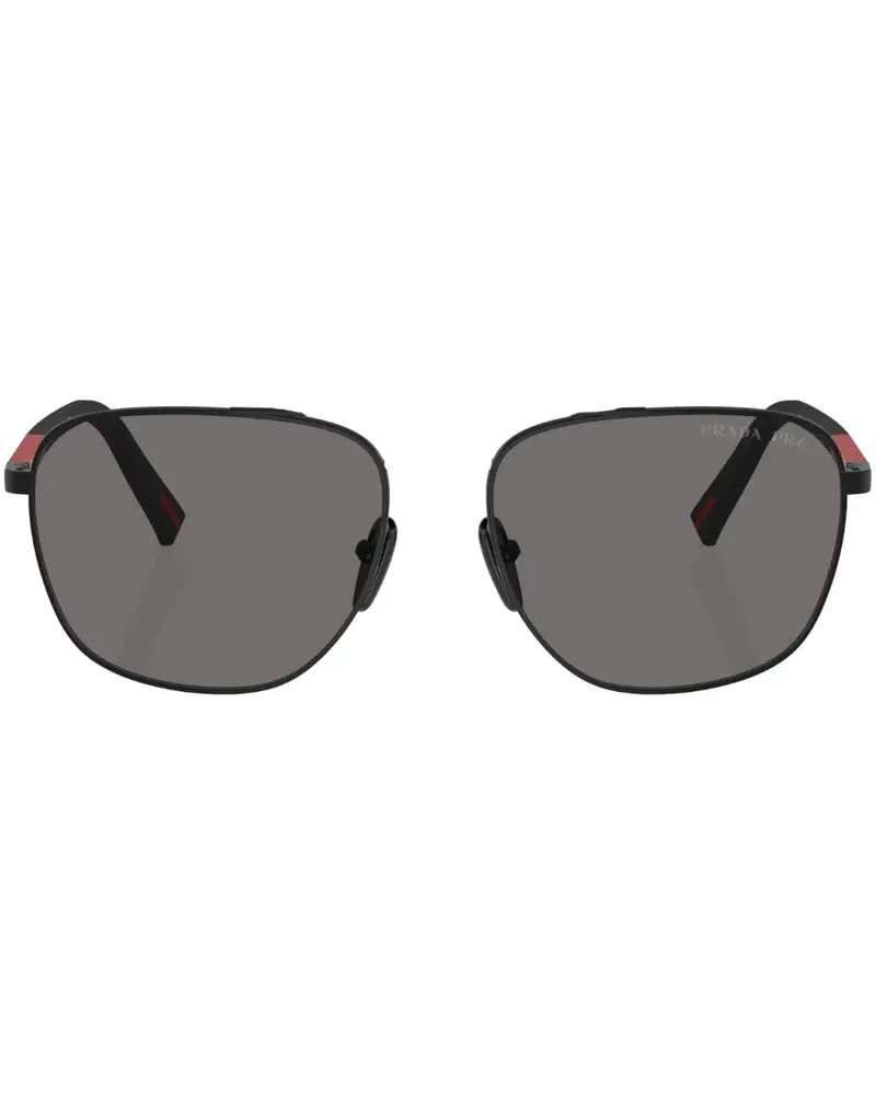 Prada Linea Rossa Sonnenbrille - Schwarz Schwarz