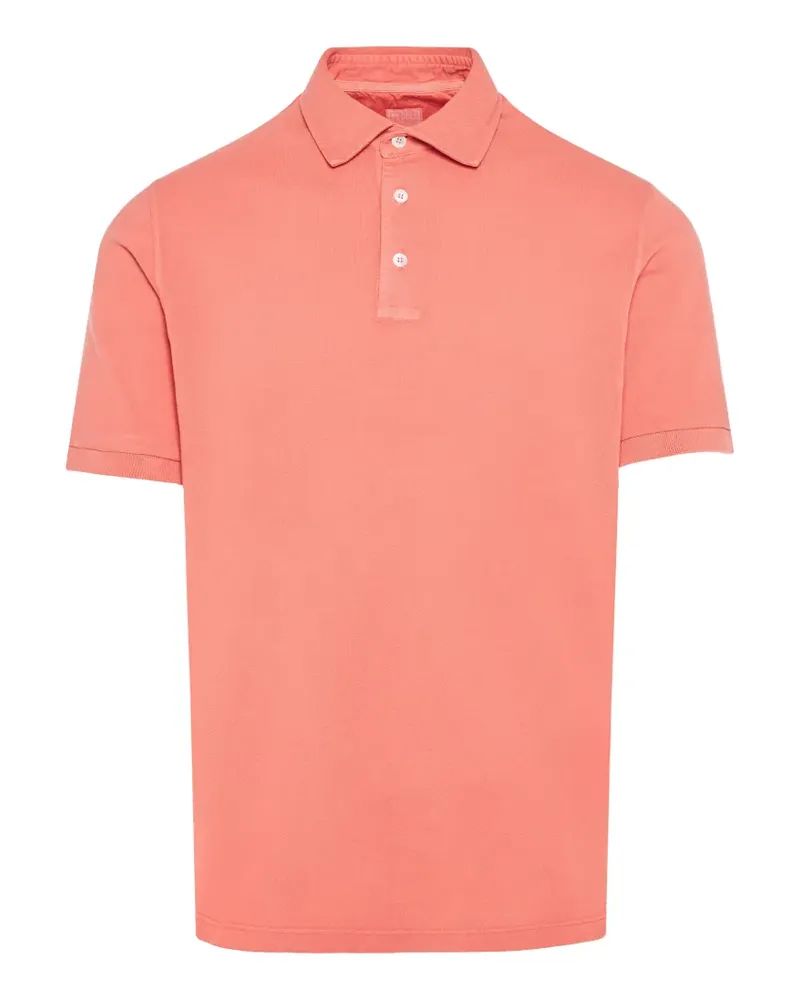 Fedeli Geknöpftes North Poloshirt - Rot Rot