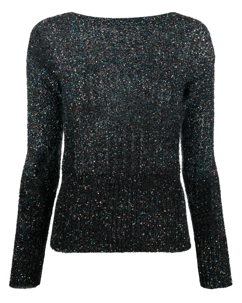 Maison Margiela Pullover mit Pailletten - Blau Blau