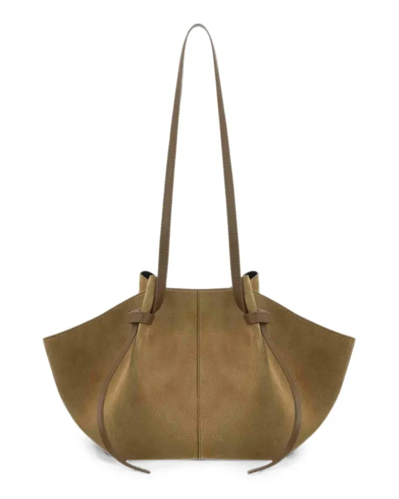 YUZEFI Mochi pleated shoulder bag - Grün Grün