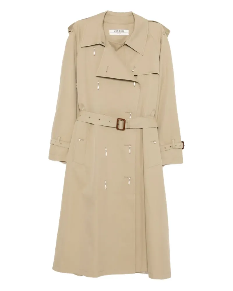 KIMHEKIM belted trench coat - Nude Nude