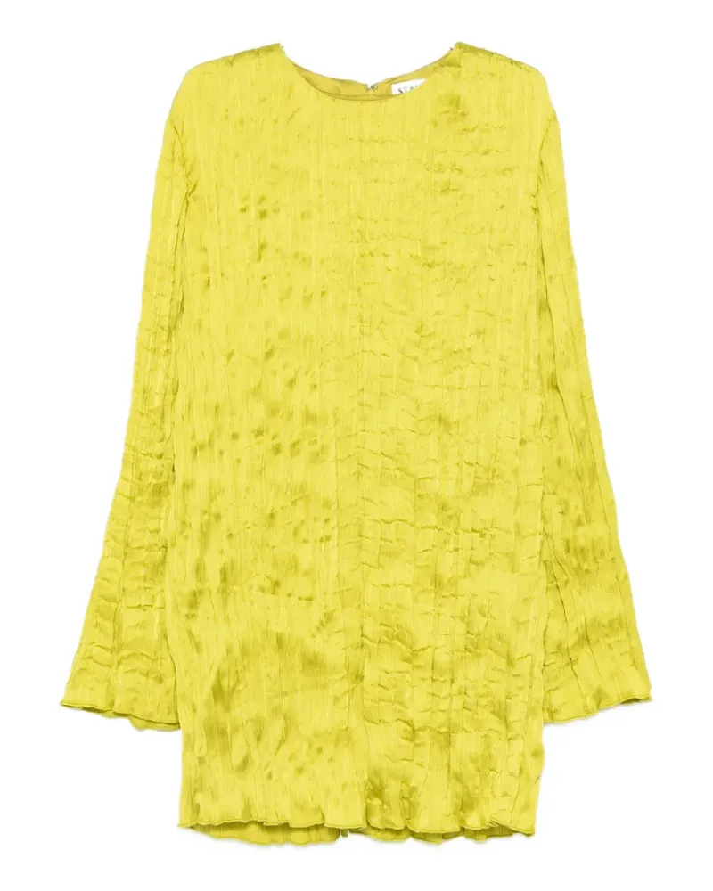 STAUD Kona textured mini dress - Grün Grün