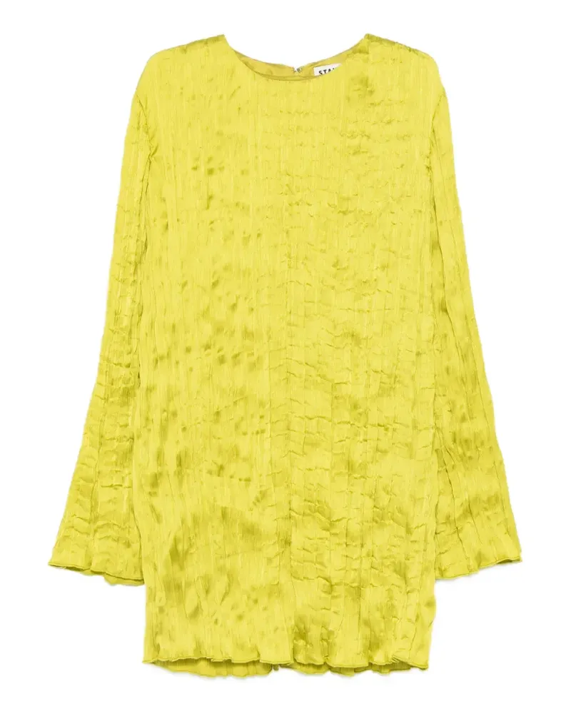 STAUD Kona textured mini dress - Grün Grün