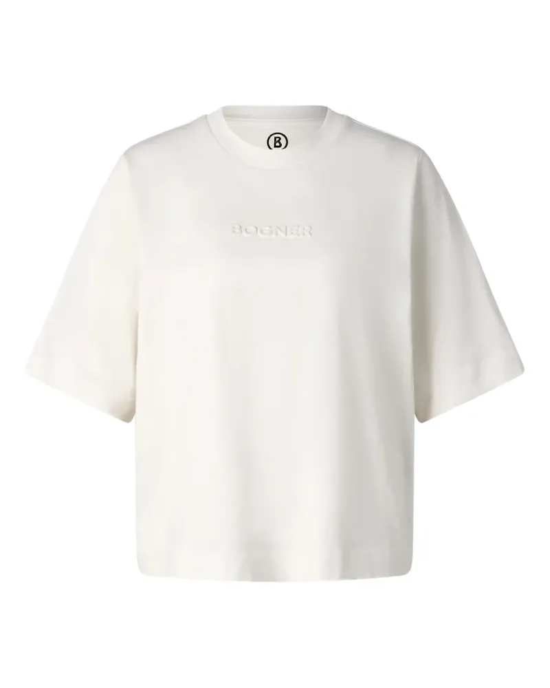Bogner Dorothy T-Shirt mit Logo - Weiß Weiß