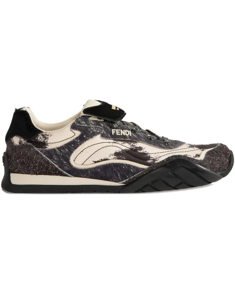 Fendi Ave-Pulse logo sneakers - Grau Grau