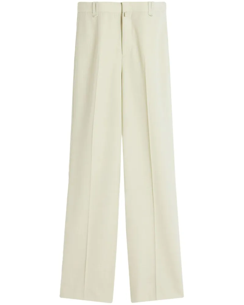 Lanvin Gerade Hose - Weiß Weiß