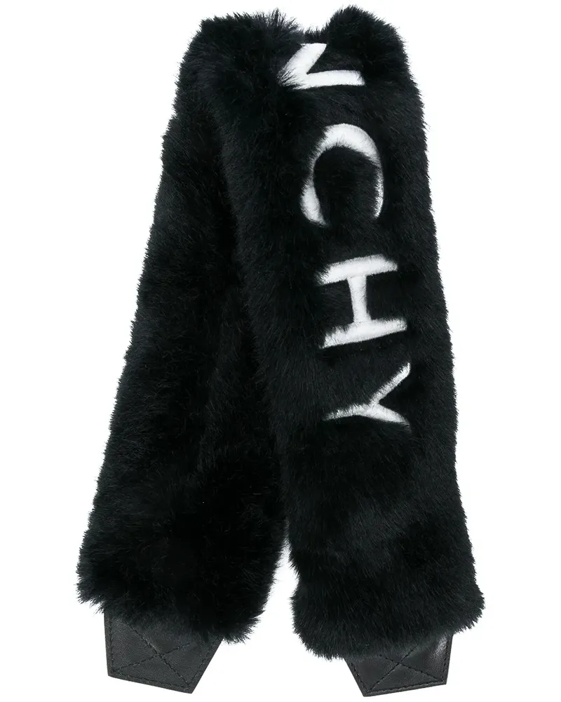 Givenchy Taschenriemen mit Logo - Schwarz Schwarz
