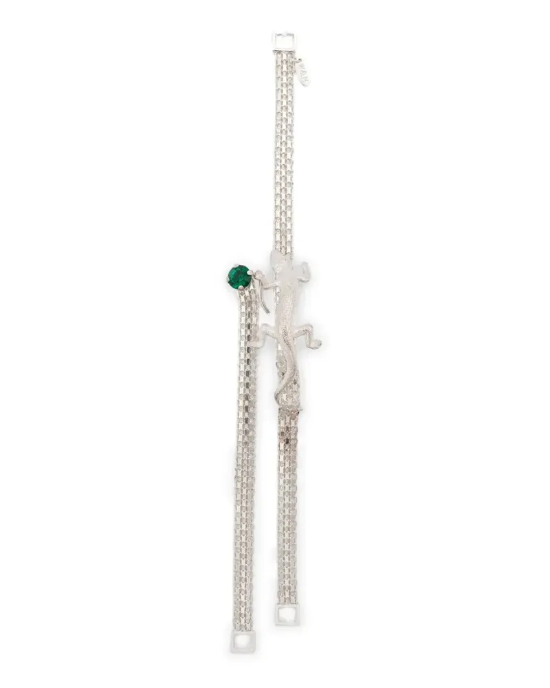 Wouters & Hendrix salamander-motif bracelet - Silber Silber
