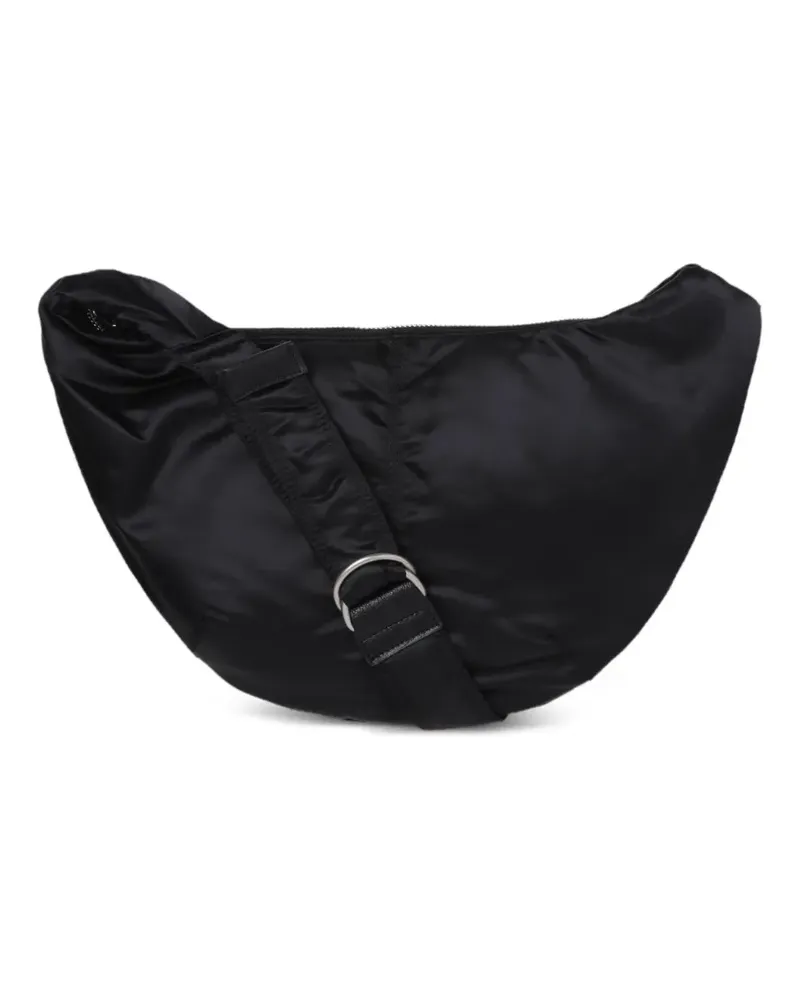 Comme des Garçons Kuriertasche mit abgerundetem Reißverschluss - Schwarz Schwarz