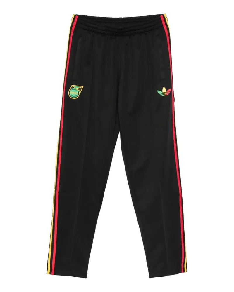 adidas x Jamaica x Bob Marley Originals Jogginghose mit Streifen - Schwarz Schwarz