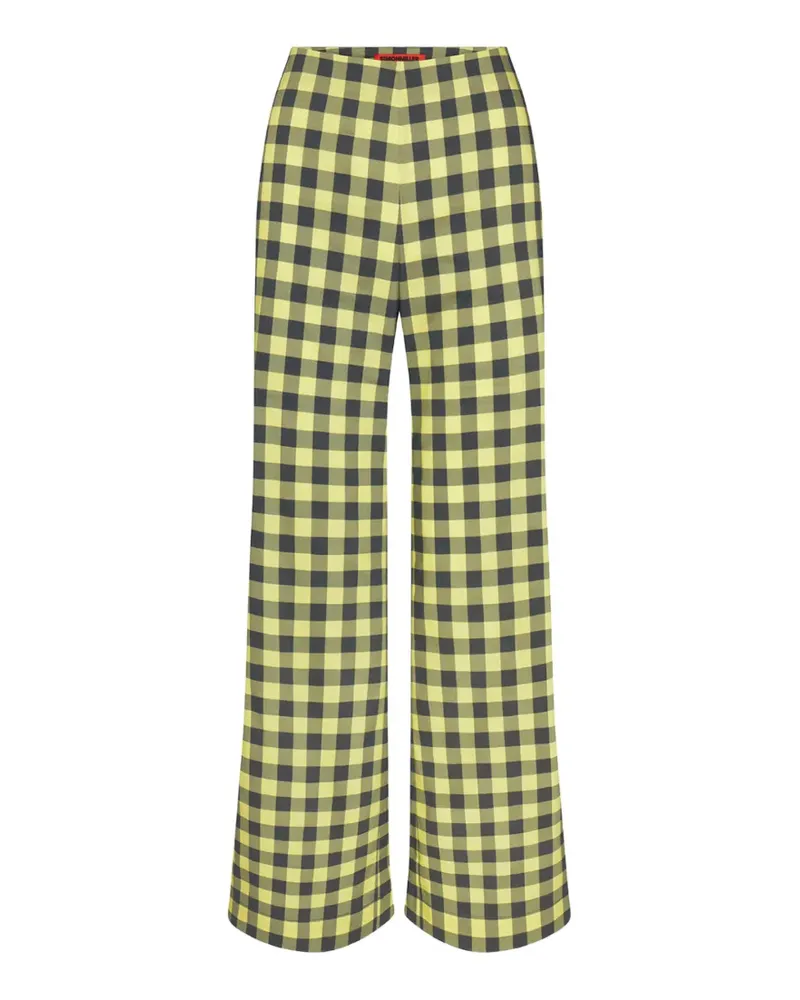Simon Miller Pia gingham palazzo - Gelb Gelb