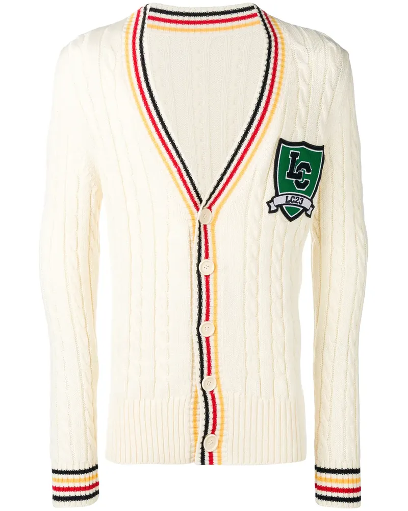 LC23 Cardigan aus Merinowolle - Nude Nude