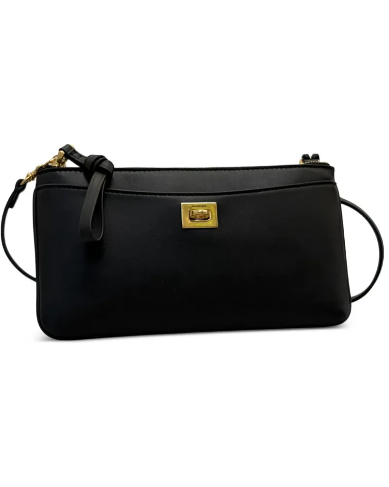 Balenciaga Rodeo Schultertasche - Schwarz Schwarz