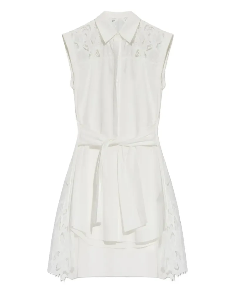AllSaints Zola Minikleid - Weiß Weiß
