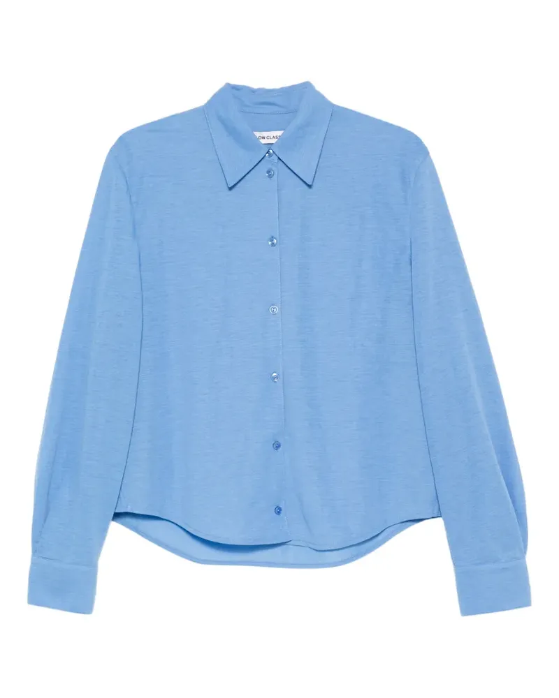LOW CLASSIC buttoned shirt - Blau Blau