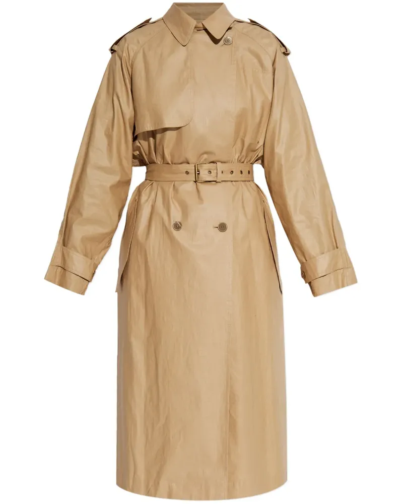 Isabel Marant Trenchcoat mit Gürtel - Nude Nude