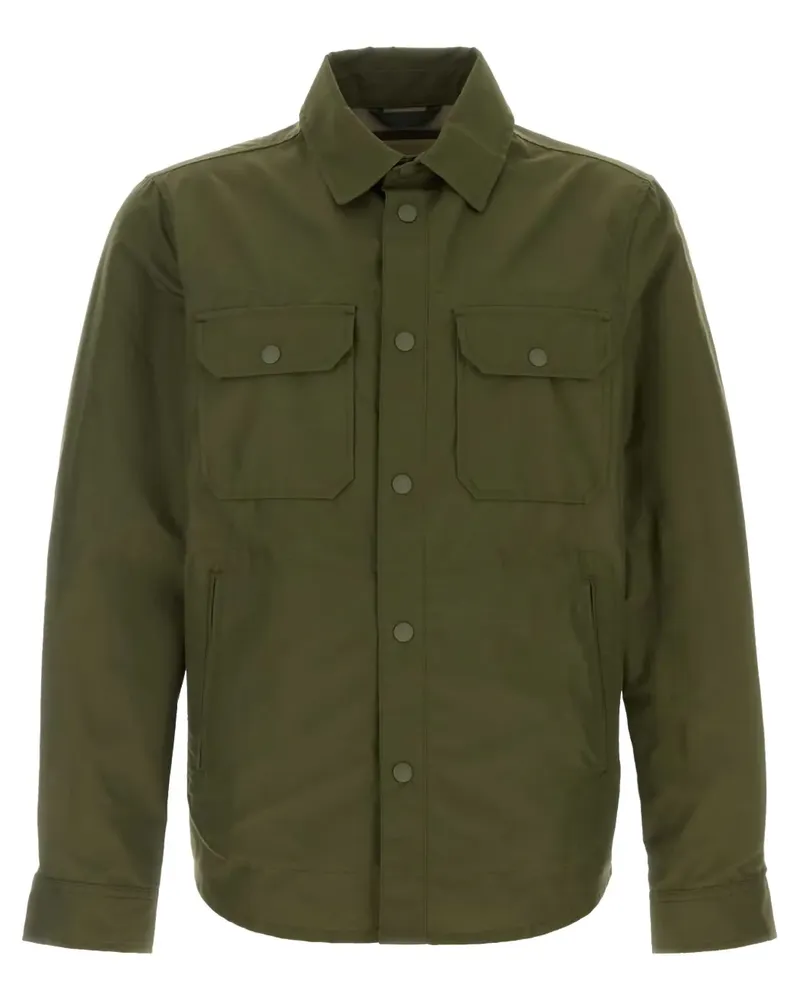Woolrich Klassische Hemdjacke - Grün Grün