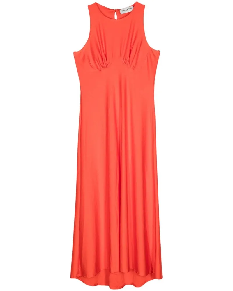 Sonia Rykiel Bustier-Midikleid in A-Linie - Orange Orange