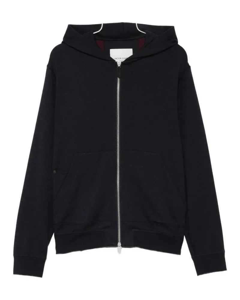 Jacob Cohën zip-up hoodie - Blau Blau