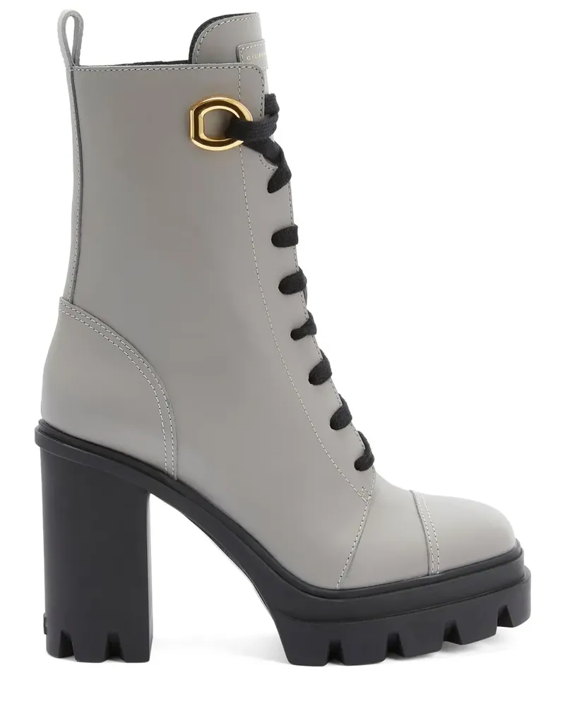 Giuseppe Zanotti Cubalibre Stiefeletten 110mm - Grau Grau