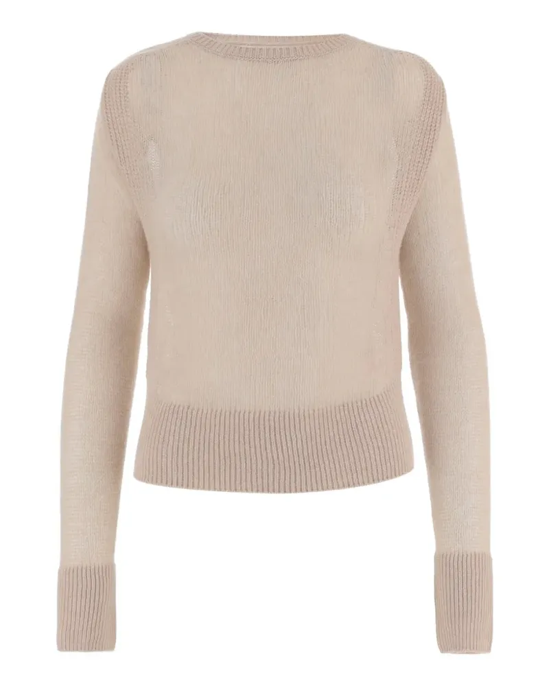 Sa Su Phi Gerippter Pullover - Nude Nude