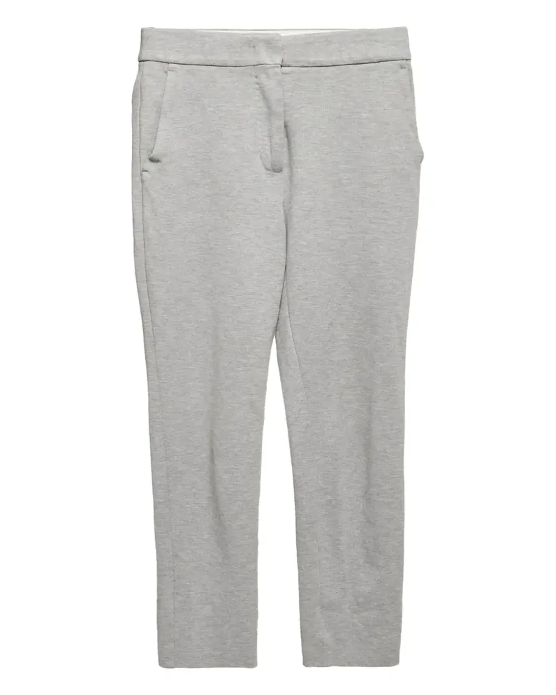Max Mara Hose mit Eingrifftaschen - Grau Grau