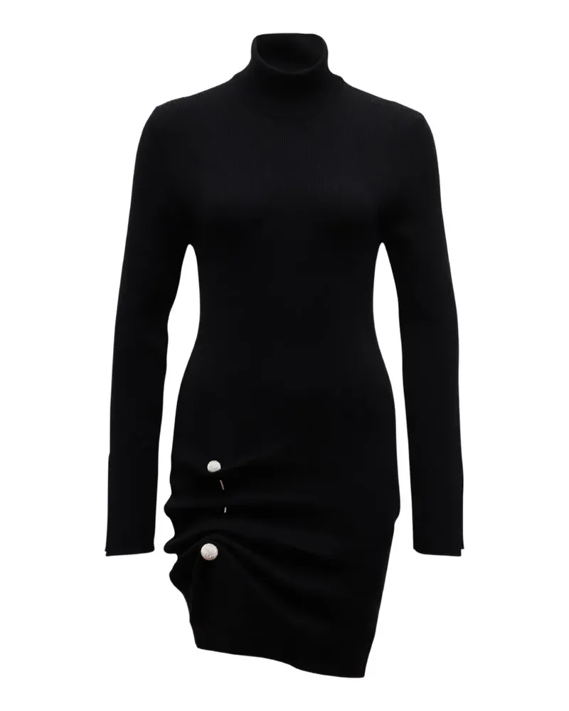 Giuseppe di Morabito Kristallverziertes Kleid - Schwarz Schwarz