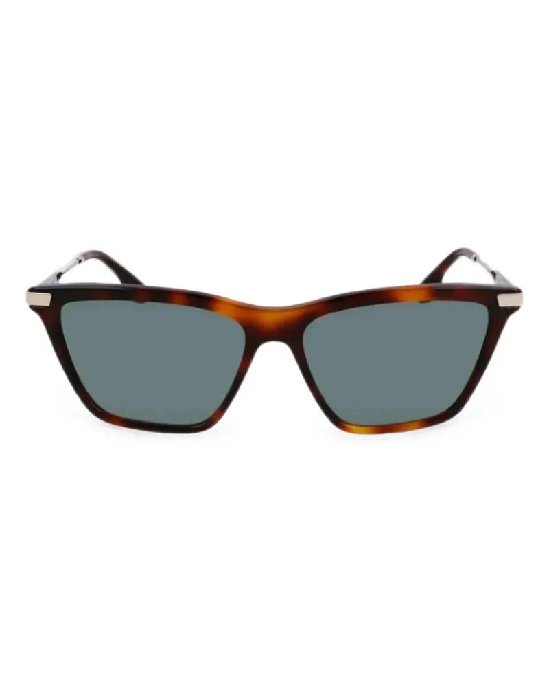 Victoria Beckham tortoiseshell-effect cat-eye sunglasses - Braun Braun