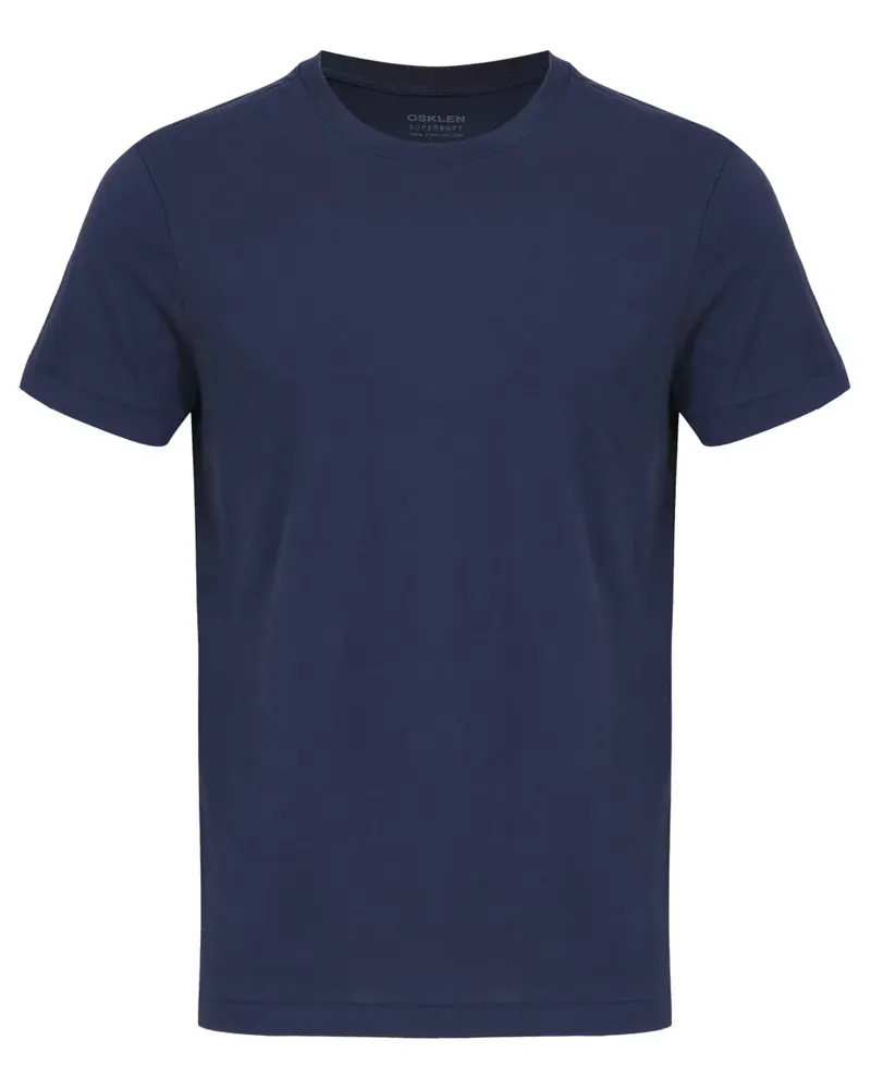 Osklen T-Shirt aus Pima-Baumwolle - Blau Blau
