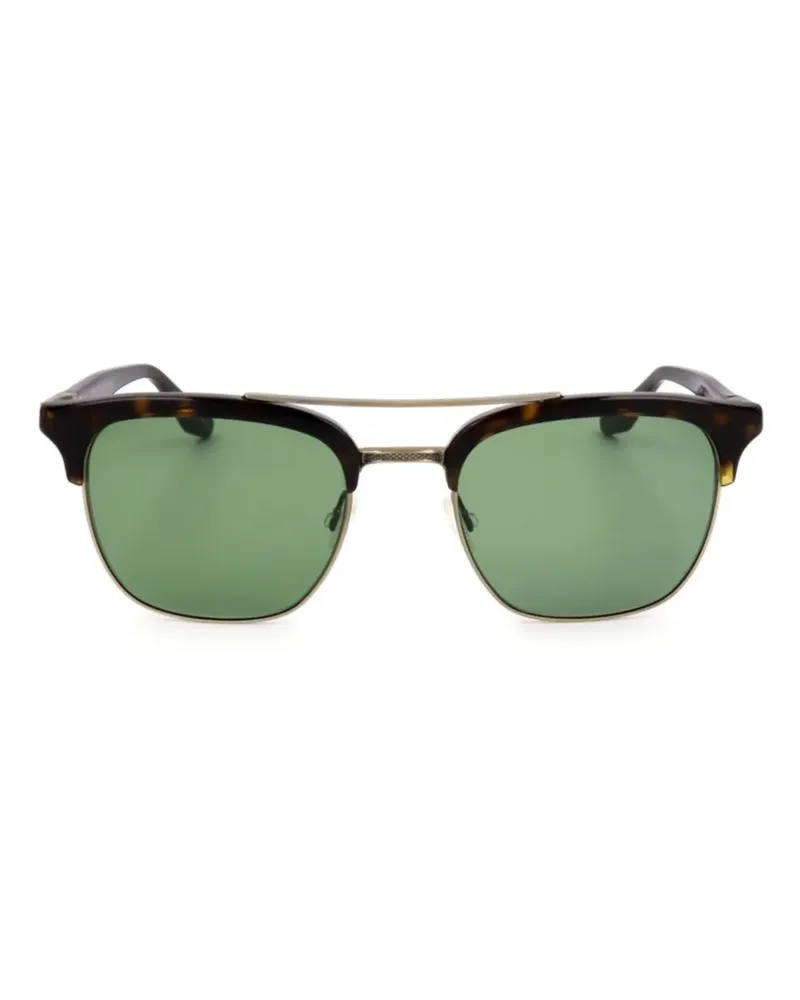 Barton Perreira Sonnenbrille mit eckigem Gestell - Braun Braun