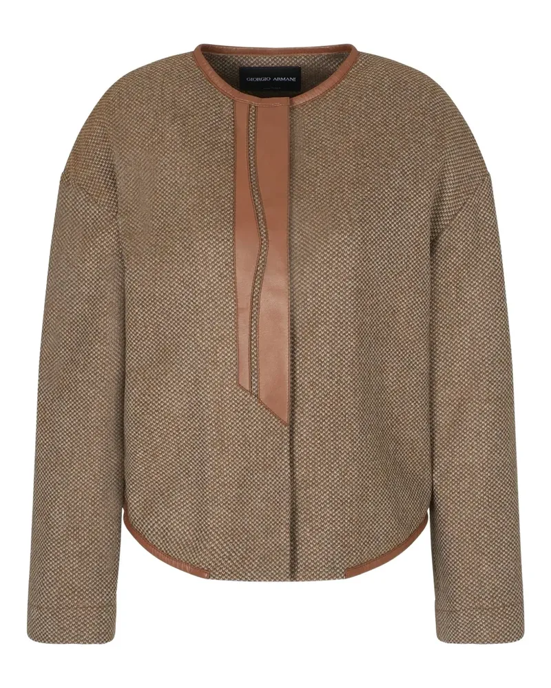 Giorgio Armani Klassische Jacke - Braun Braun