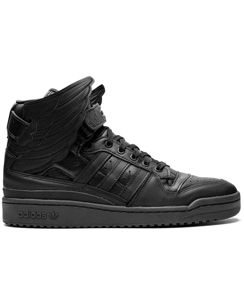 adidas x Jeremy Scott Forum Hi Wings 4.0 Sneakers - Schwarz Schwarz