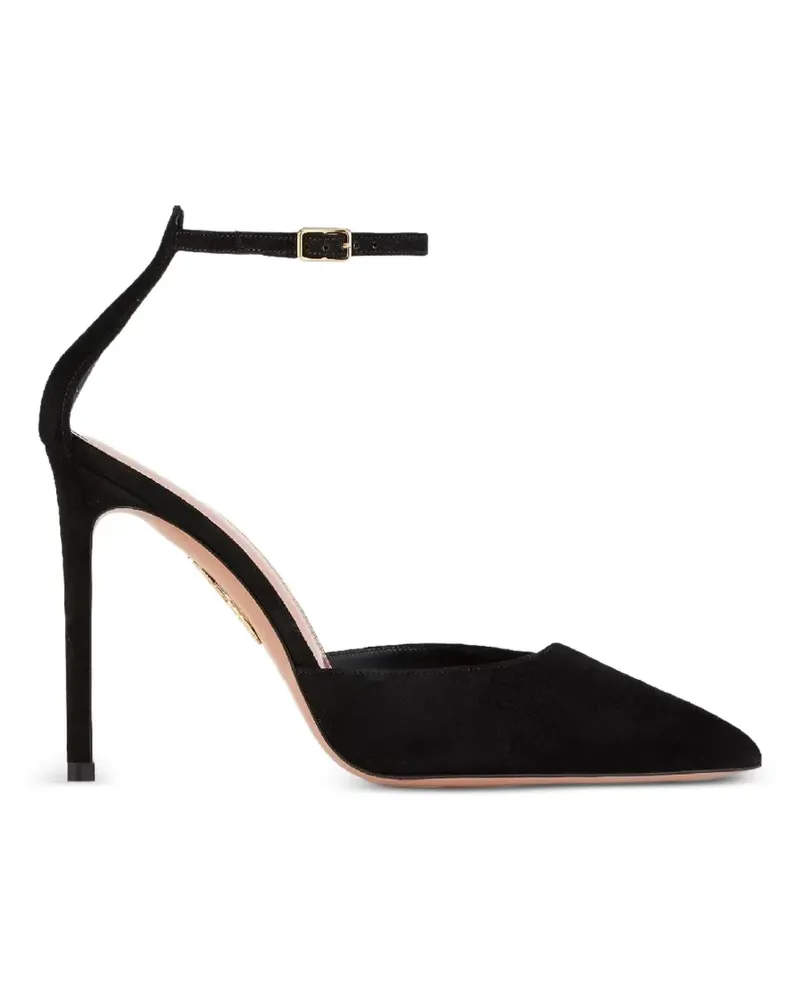Aquazzura x Alex Rivière D'orsay Pumps mit spitzen Riemen 105mm - Schwarz Schwarz