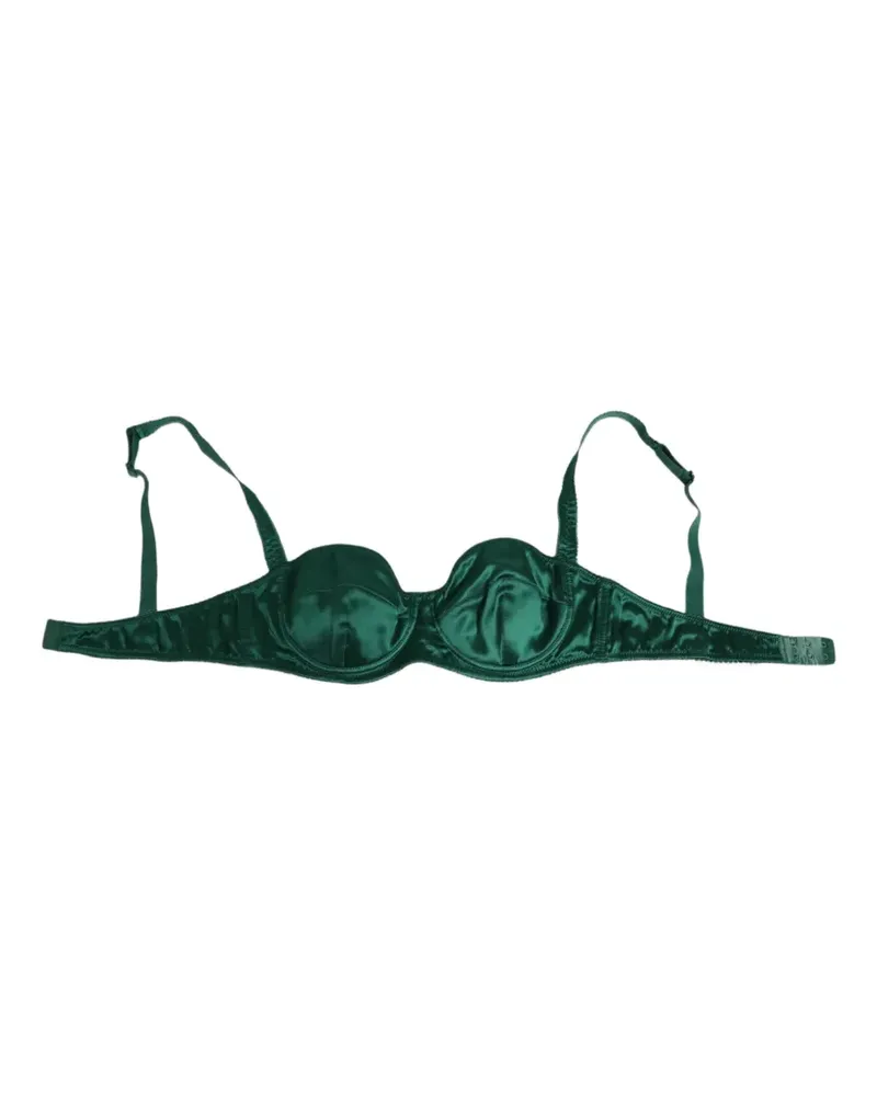 Dolce & Gabbana Bügel-BH mit Satin-Finish - Grün Grün