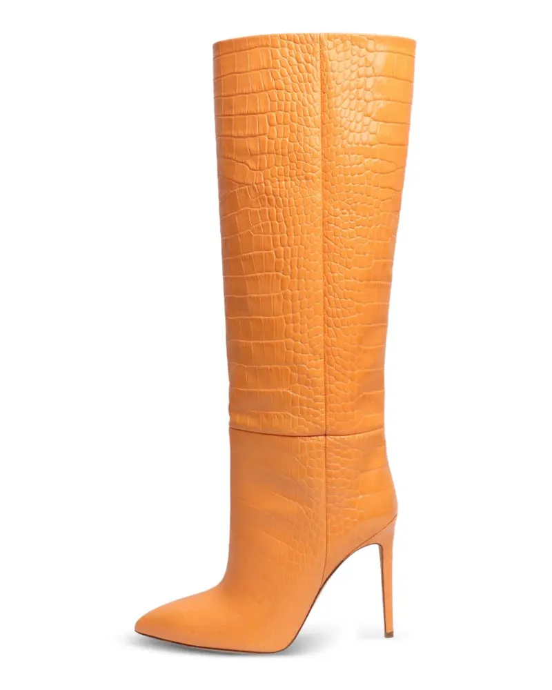 Paris Texas Kniehohe Stiefel - Orange Orange