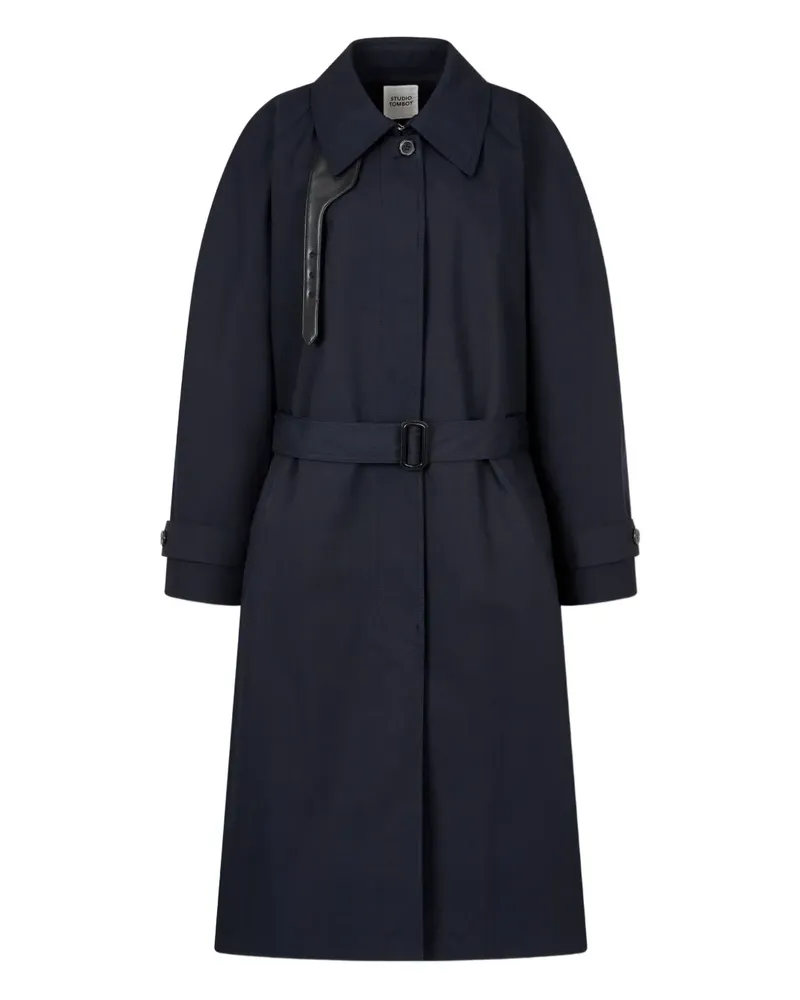 STUDIO TOMBOY Trenchcoat mit Gürtel - Blau Blau