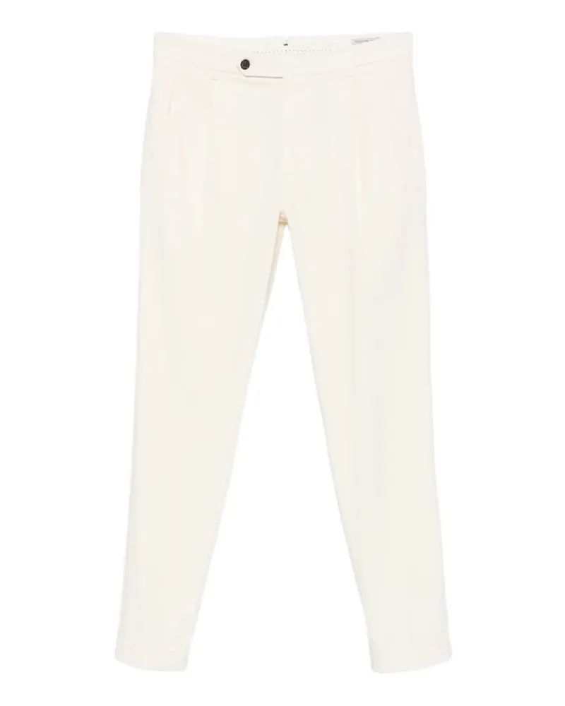 Berwich Retro Hose mit Falten - Nude Nude