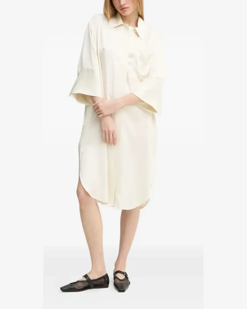 Day Birger et Mikkelsen patch-pocket midi shirt dress - Nude Nude