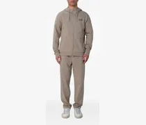 Jogginganzug mit Logo-Print - Nude