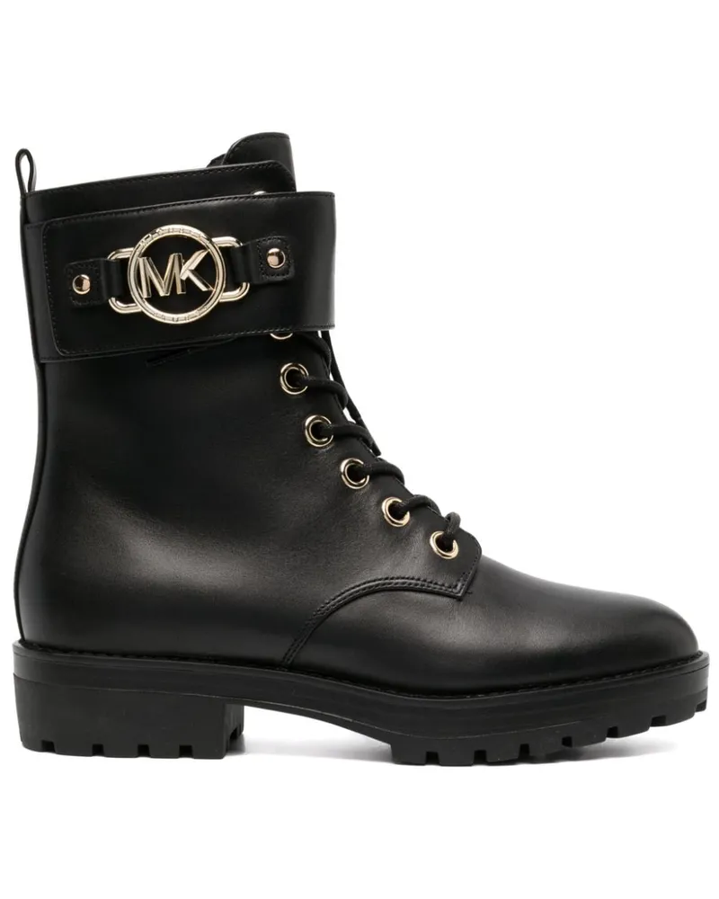 Michael Kors Stiefel mit Schnürung - Schwarz Schwarz