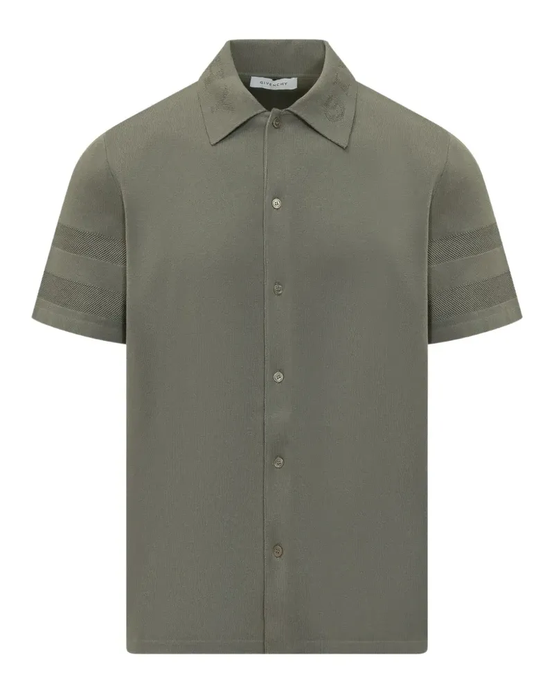 Givenchy logo short-sleeve shirt - Grün Grün